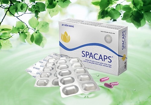 TPCN Spacaps hỗ trợ tăng tiết dịch nhờn, làm giảm cảm giác ngứa, khô rát vùng kín
